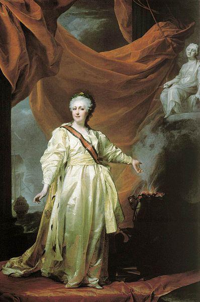 Dimitri Levitzky Portrait of Catherine II Germany oil painting art
